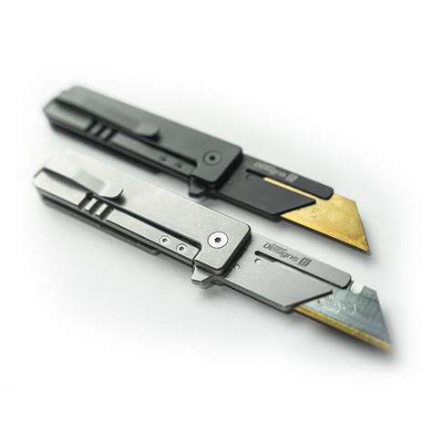 cnc machined razor blade knife|TiRant RAZOR.